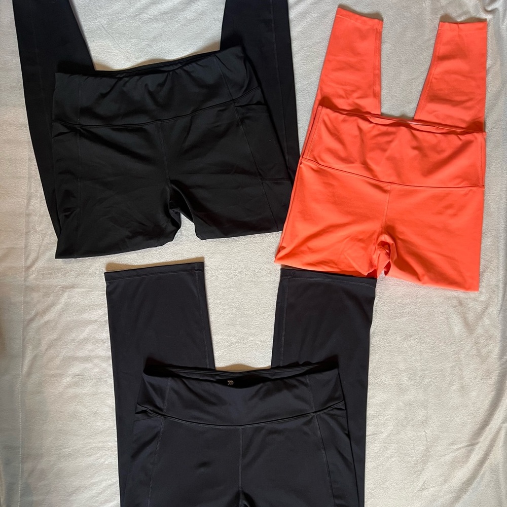 NWOT All In Motion Spandex Leggings Bundle Women’s Size Lg/ XL